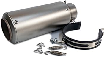 Amazon | 汎用60.5mm ショート GPタイプ スリップオンサイレンサー